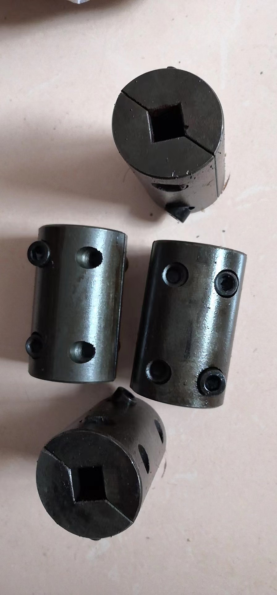 280mm氧化合金槽筒装轴承转动灵活