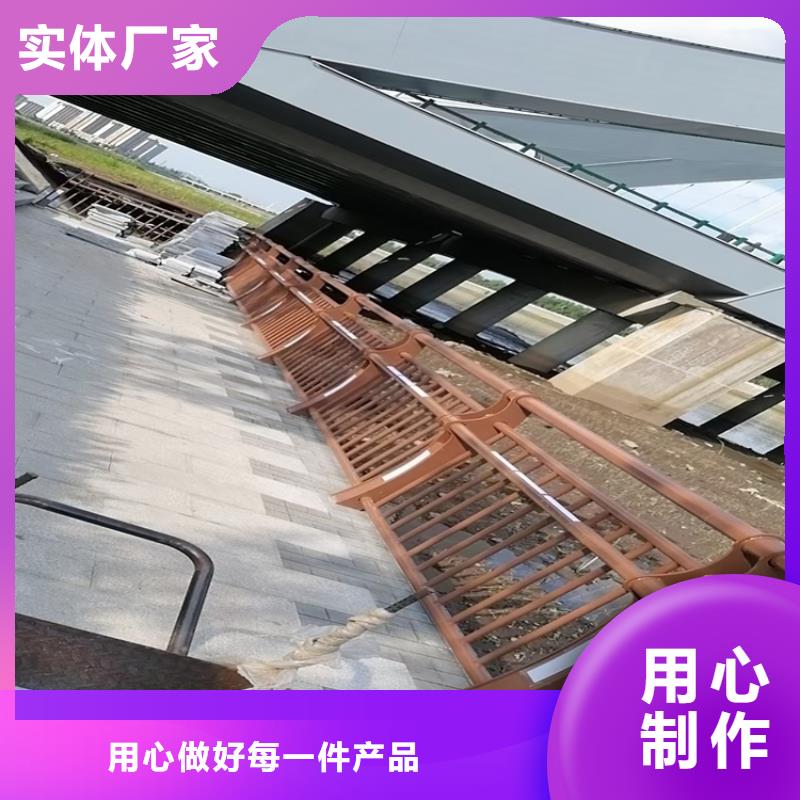 氟碳漆喷塑防撞护栏防撞护栏立柱诚信经营符合行业标准