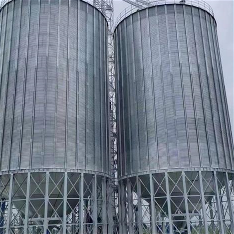 装配式粮仓锥底镀锌钢板仓还是我们品质好