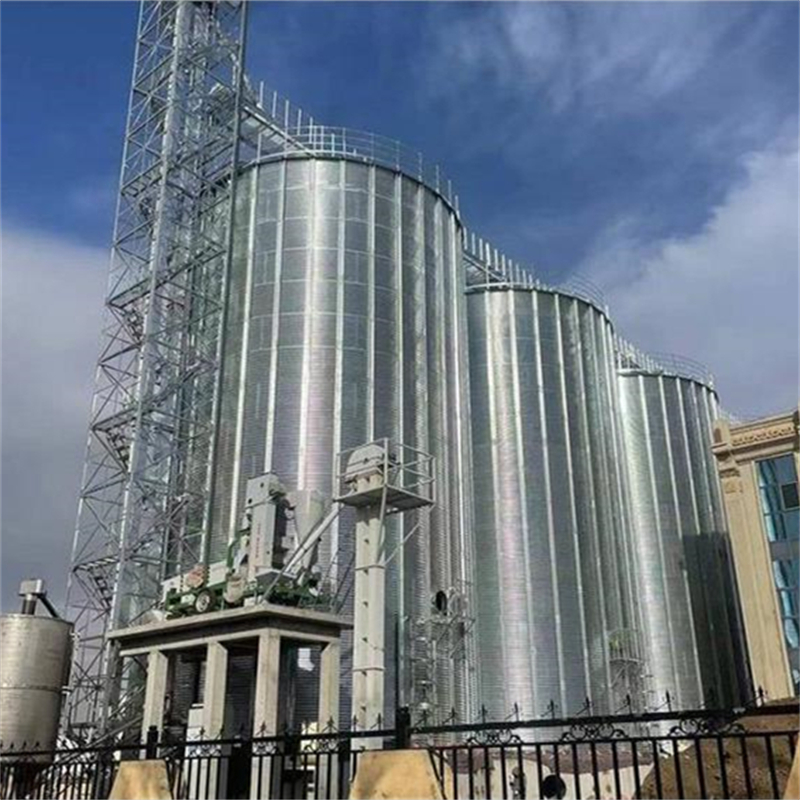 现货供应_玉米豆类装配式粮仓钢板仓品牌:裕盛钢板仓有限公司