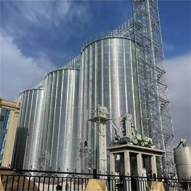 大豆装配式钢板仓工厂直供