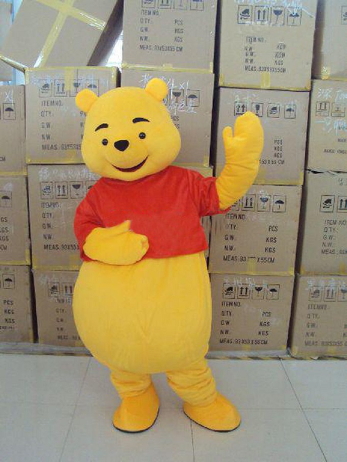 卡通人偶服装定做厂家,玩偶吉祥物材质好