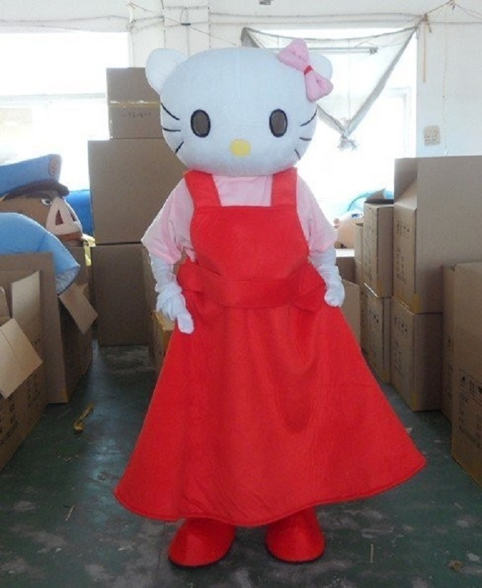 手工人偶服装定制厂家,套头玩偶服质地良