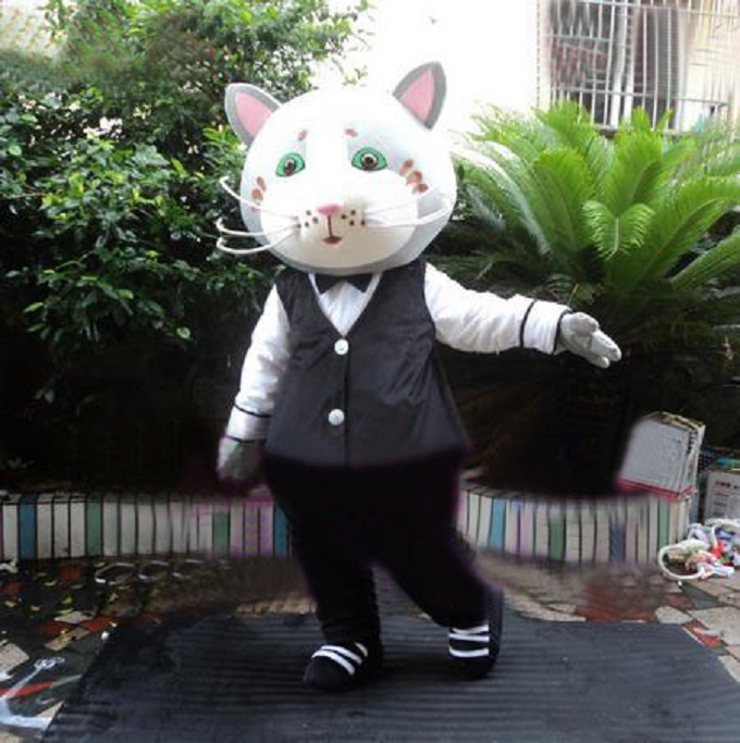手工人偶服装定制厂家,套头玩偶服质地良