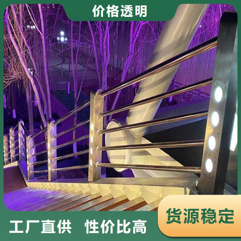 灯光护栏钢板立柱海量货源购买的是放心