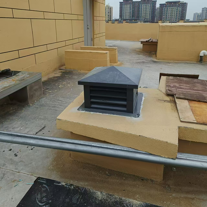 双鸭山烟道防雨通风百叶风帽制造商本地厂家
