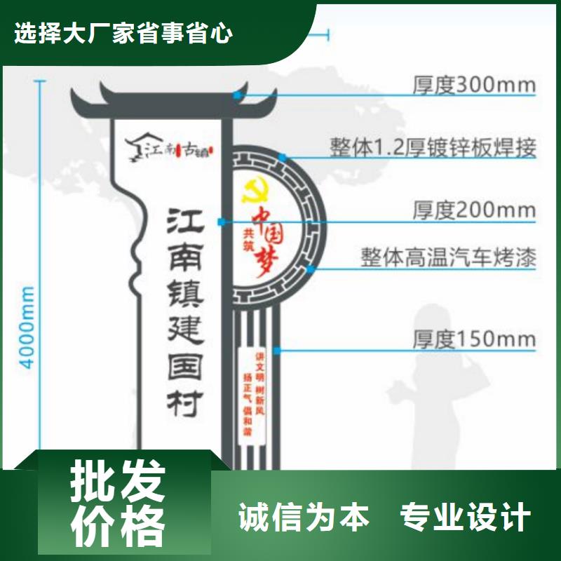 不锈钢美丽乡村标牌厂家价格一站式采购商