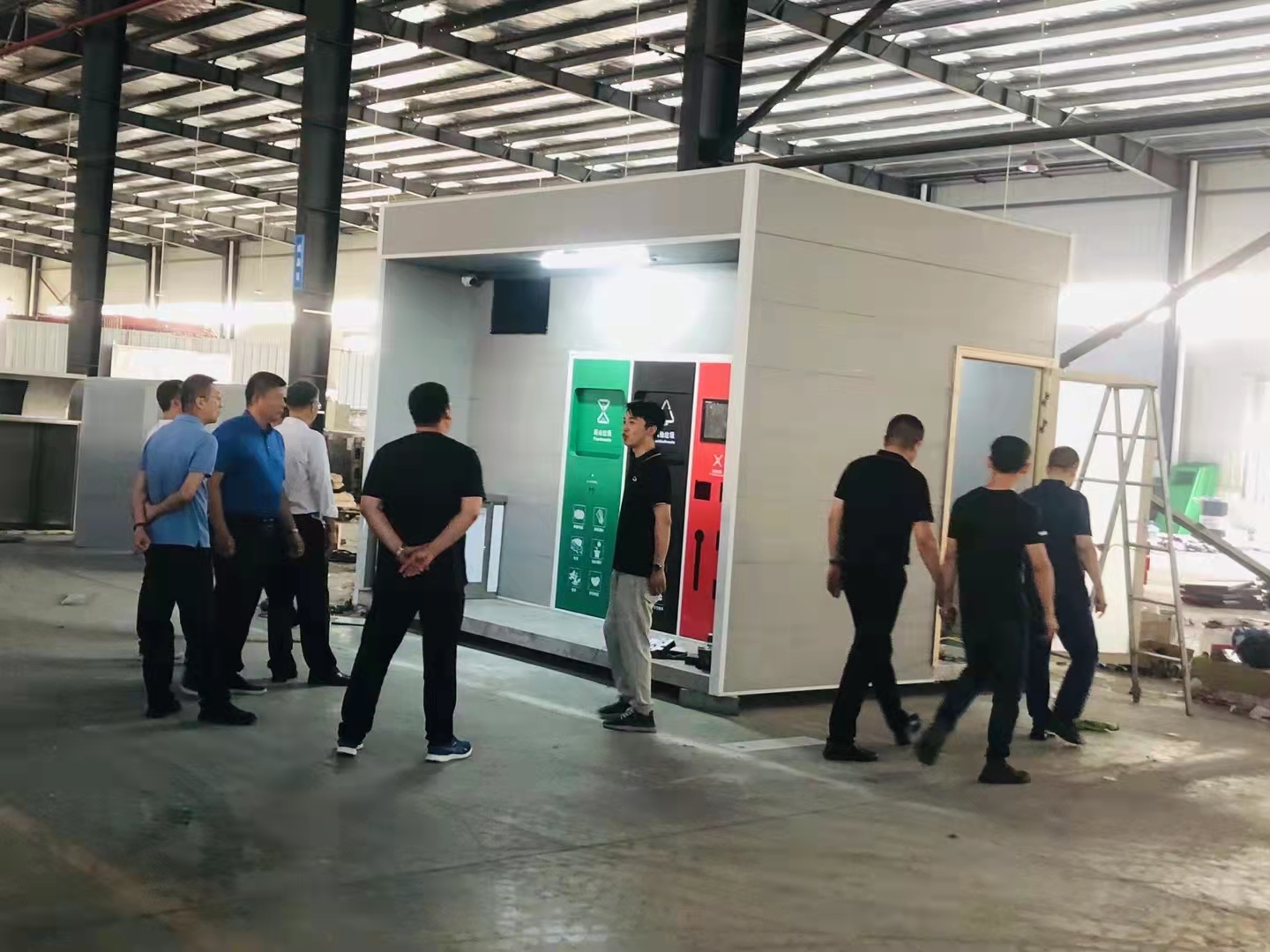 智能垃圾分类亭垃圾房发货及时满足客户所需