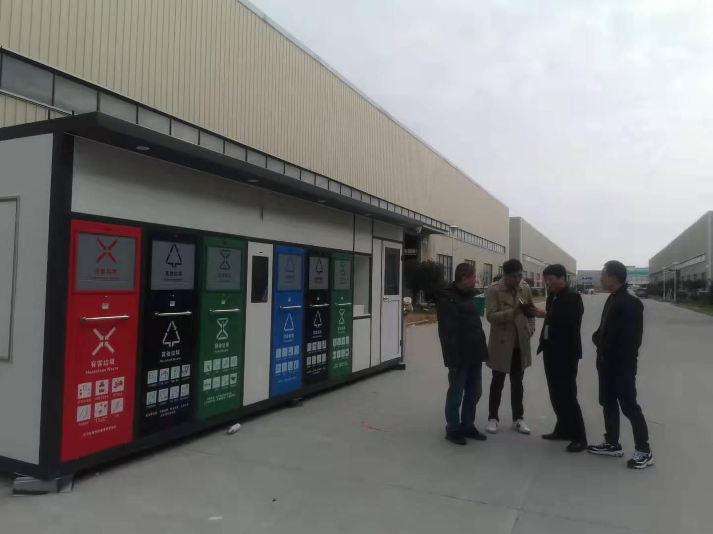 环保垃圾分类亭垃圾房为您服务