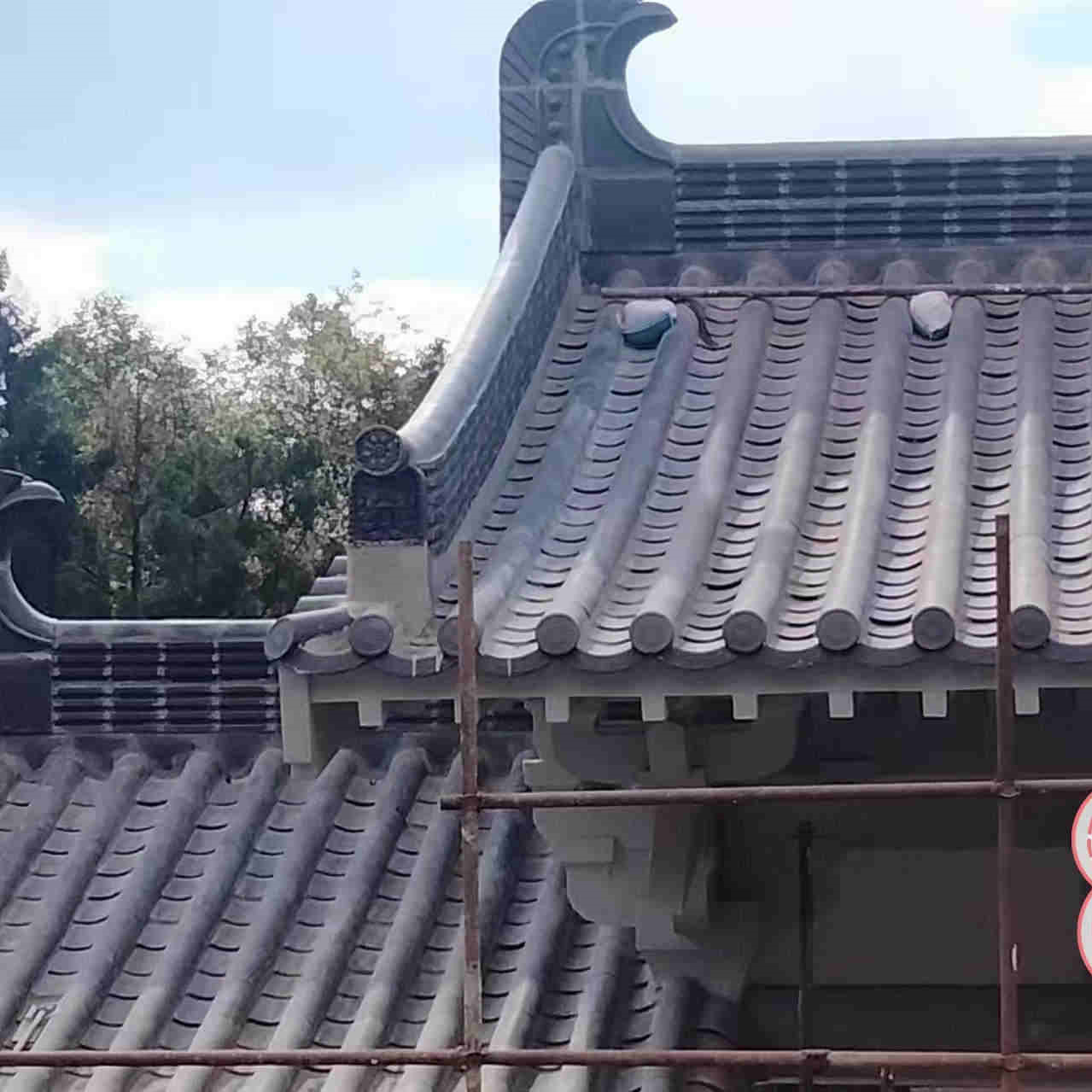 明清风格建筑风格琉璃瓦价格美丽
