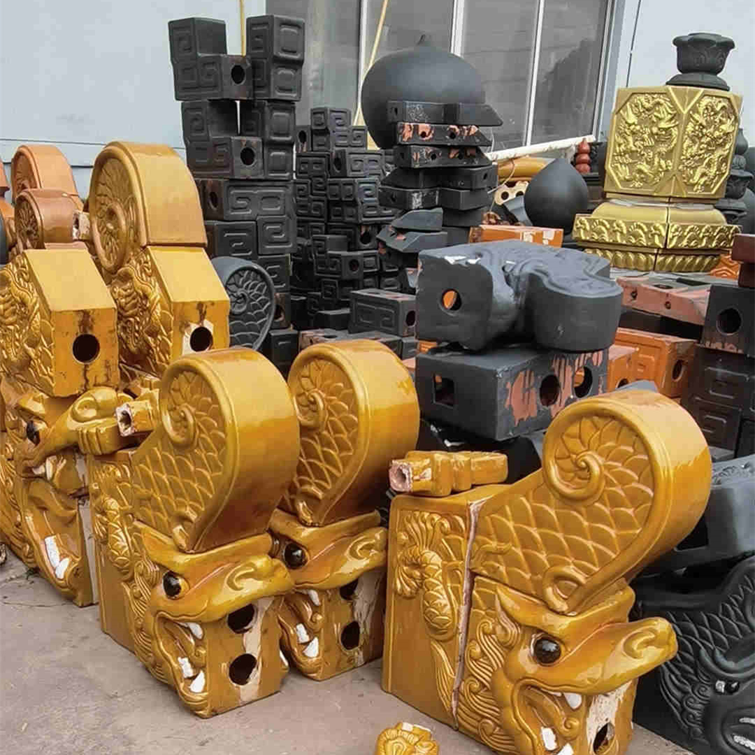 供应批发寺庙古建瓦片古典园林琉璃瓦-好评