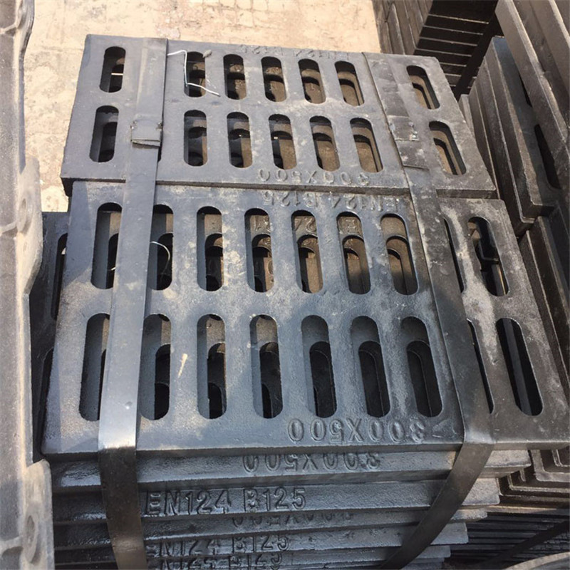 300*500*40铸铁排水沟盖板图片建通铸造厂家大品牌值得信赖