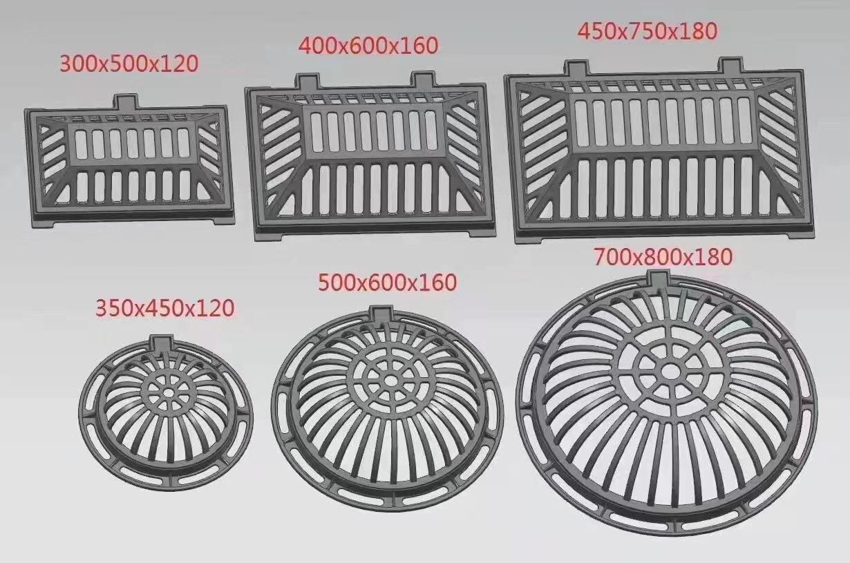 树围篦子1000*1000图集图片建通铸造厂家厂家