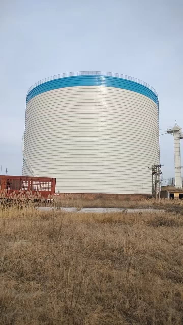 2万吨粉煤灰钢板库成功案例